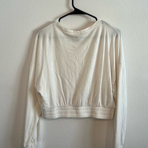 Socialite Women’s White Crop Top Size Large - Picture 3 of 7
